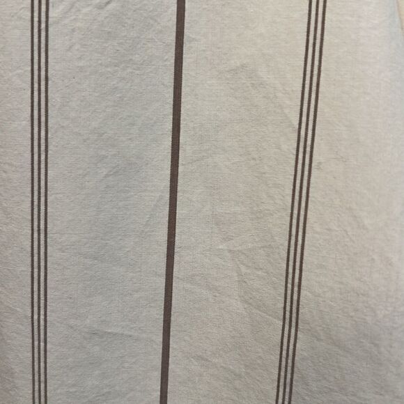 Banana Republic Cream/ Brown Striped Halter Backless Top Size‎ M Nwt - Picture 6 of 14